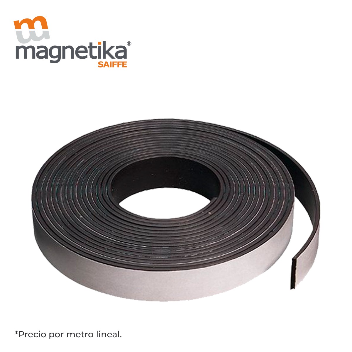 FLEXZG25AC - CINTA MAGNETICA FLEXIBLE CON ADHESIVO 0.060 X 1.000 (1 METRO)