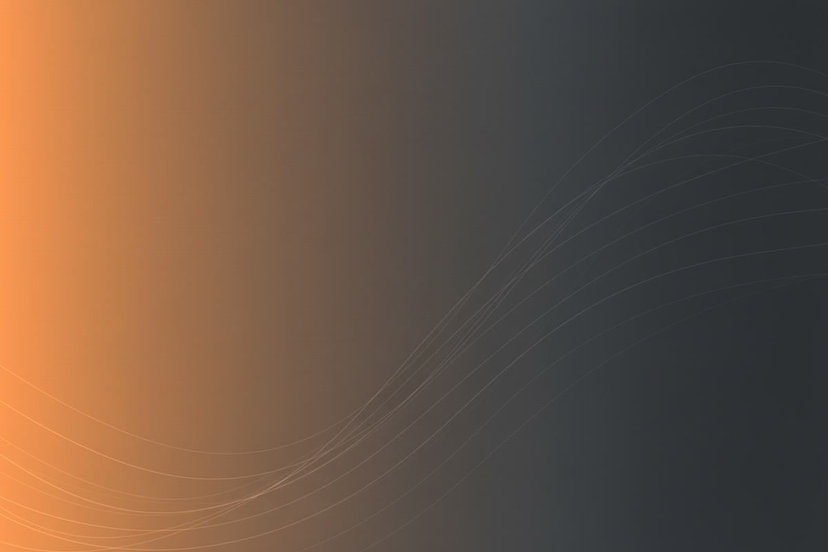 Gradiente naranja gris