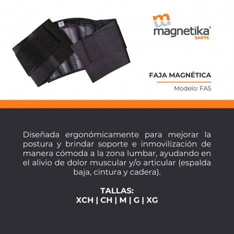 Faja Terapéutica Magnética
