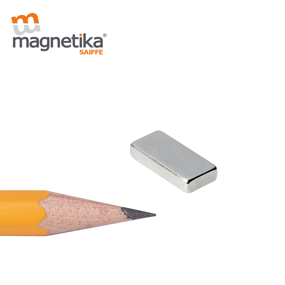 Iman De Neodimio Block 0.6" X 0.26" X 0.11"