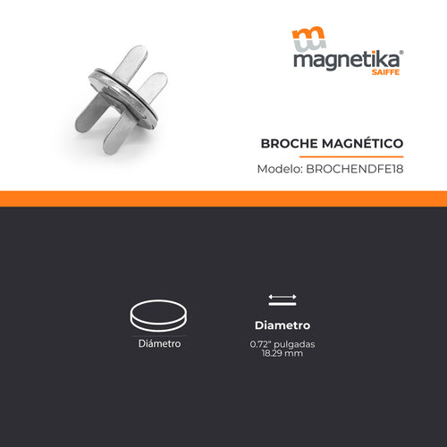 Broche De Neodimio D18
