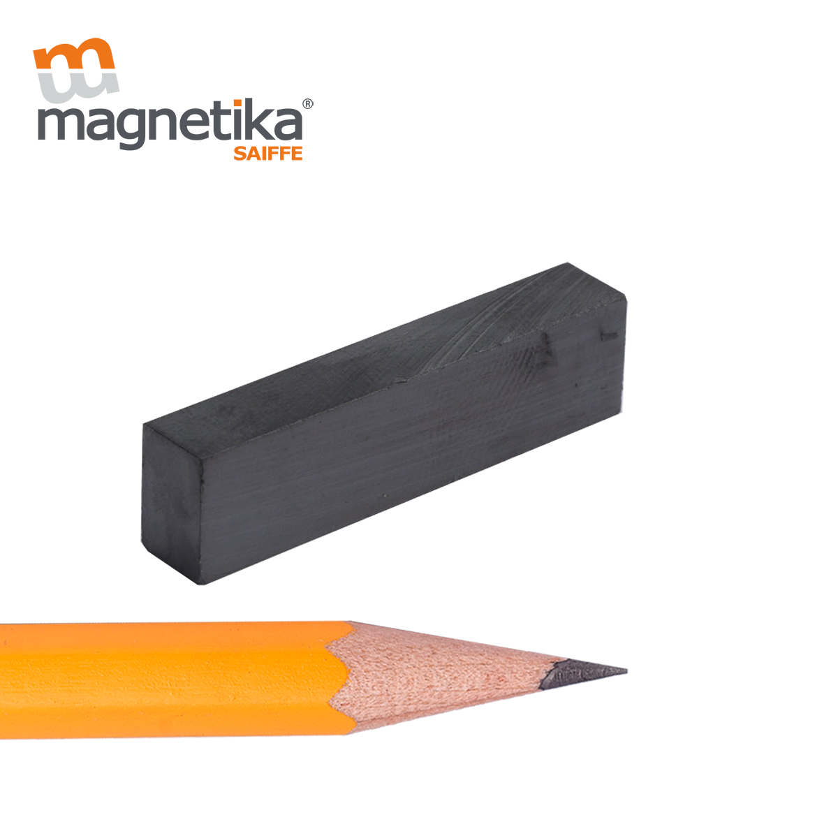 Iman De Ferrita Ceramica Block 1.5" X 0.375" X 0.25"