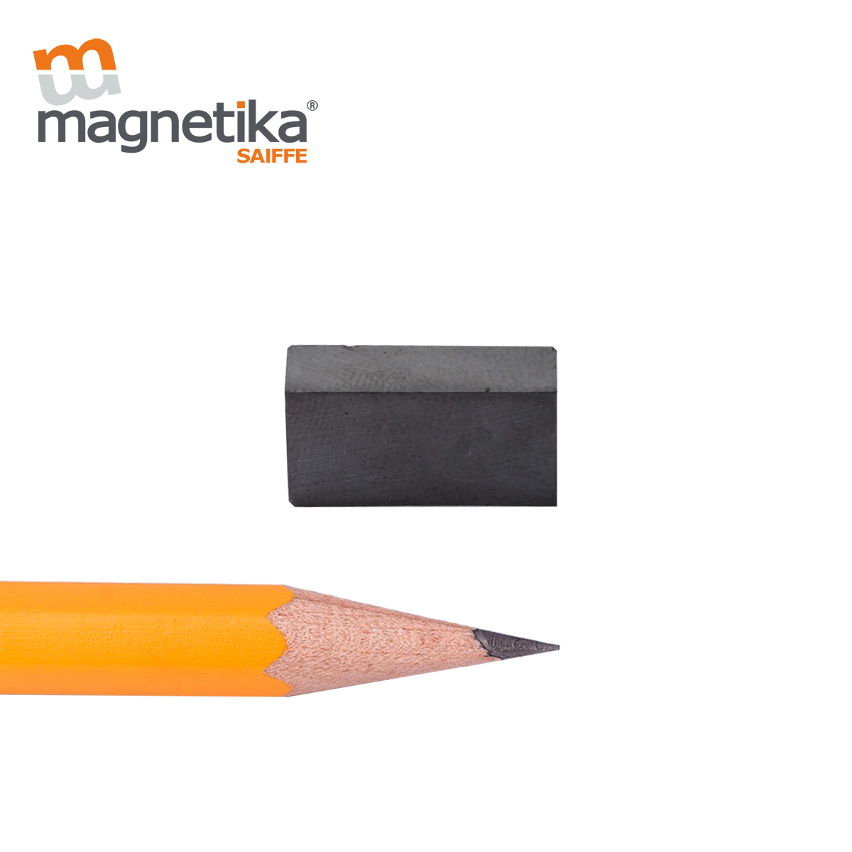 Iman De Ferrita Ceramica Block 0.75" X 0.375" X 0.25"
