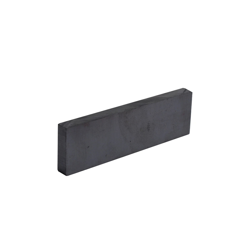 Imán de Ferrita Cerámica Block 2.5 x 0.75 x 0.25 in