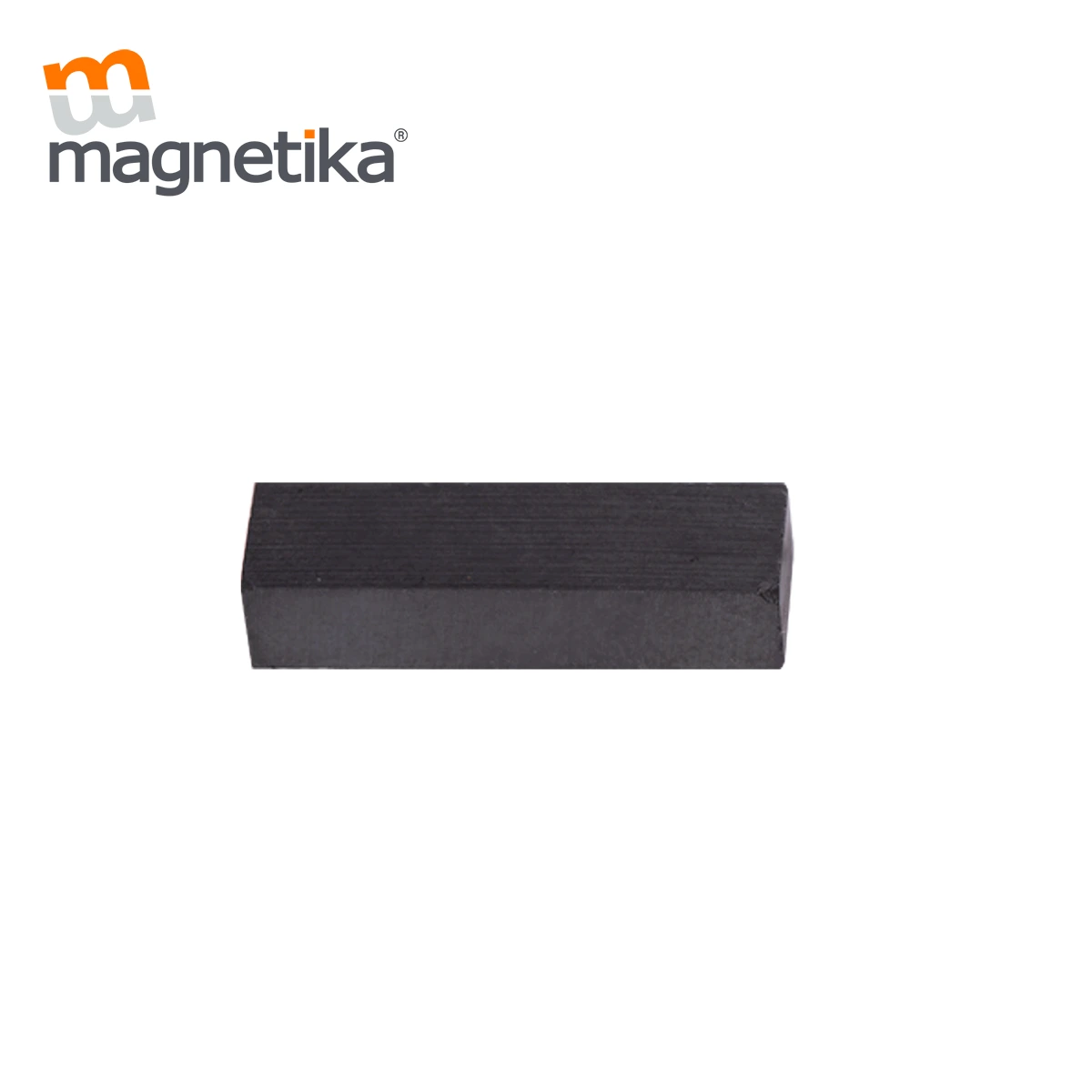 Imán de Ferrita Cerámica Block 0.875 x 0.25 x 0.18 in