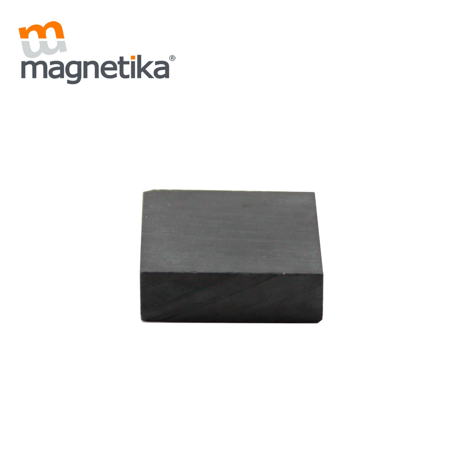 Imán de Ferrita Cerámica Block 0.75 x 0.625 x 0.25 in