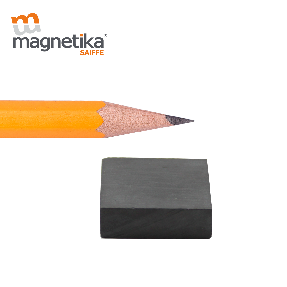 Iman De Ferrita Ceramica Block 0.75" X 0.625" X 0.25"