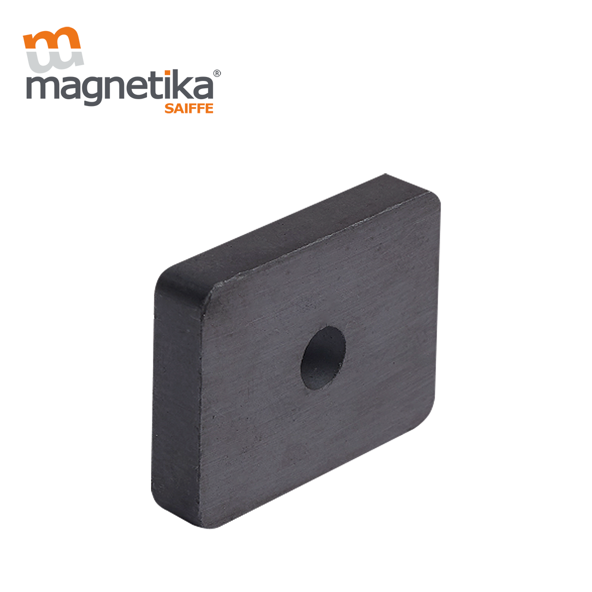 Iman De Ferrita Ceramica Block 1" X 0.75" X 0.187"