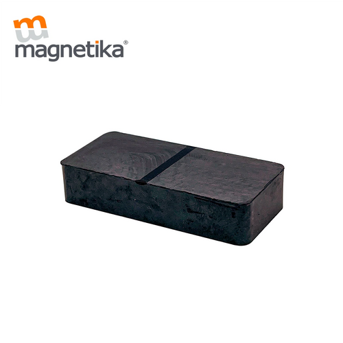 Imán de Ferrita Cerámica Block 1.875 x 0.875 x 0.393 in