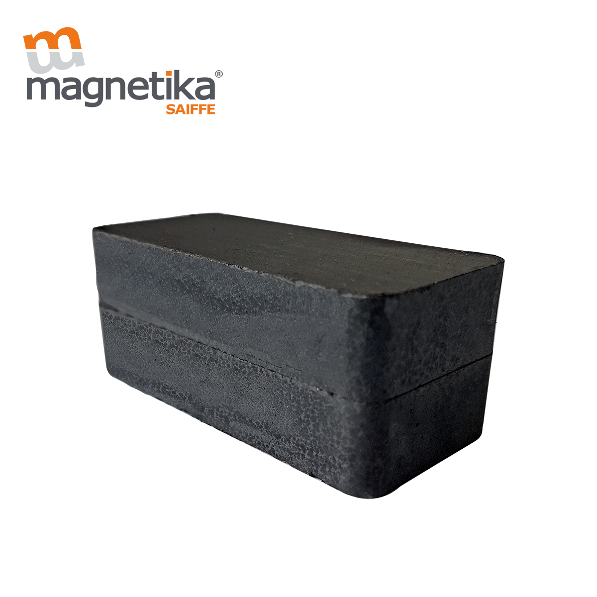 Iman De Ferrita Ceramica Block 1.875" X 0.875" X 0.393"