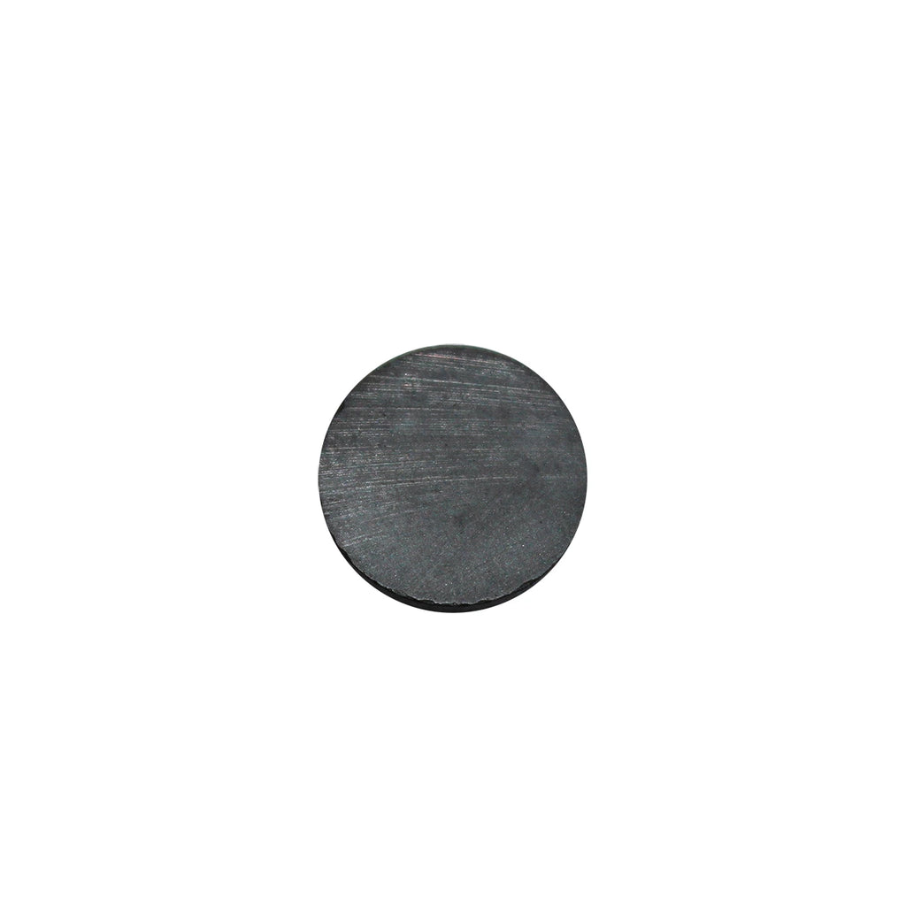 Imán de Ferrita Cerámica Disco 0.6 x 0.06 in