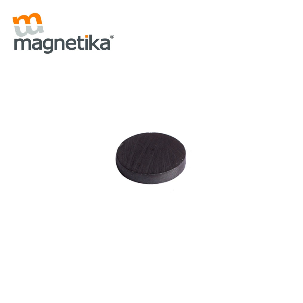 Imán de Ferrita Cerámica Disco 0.701 x 0.125 in