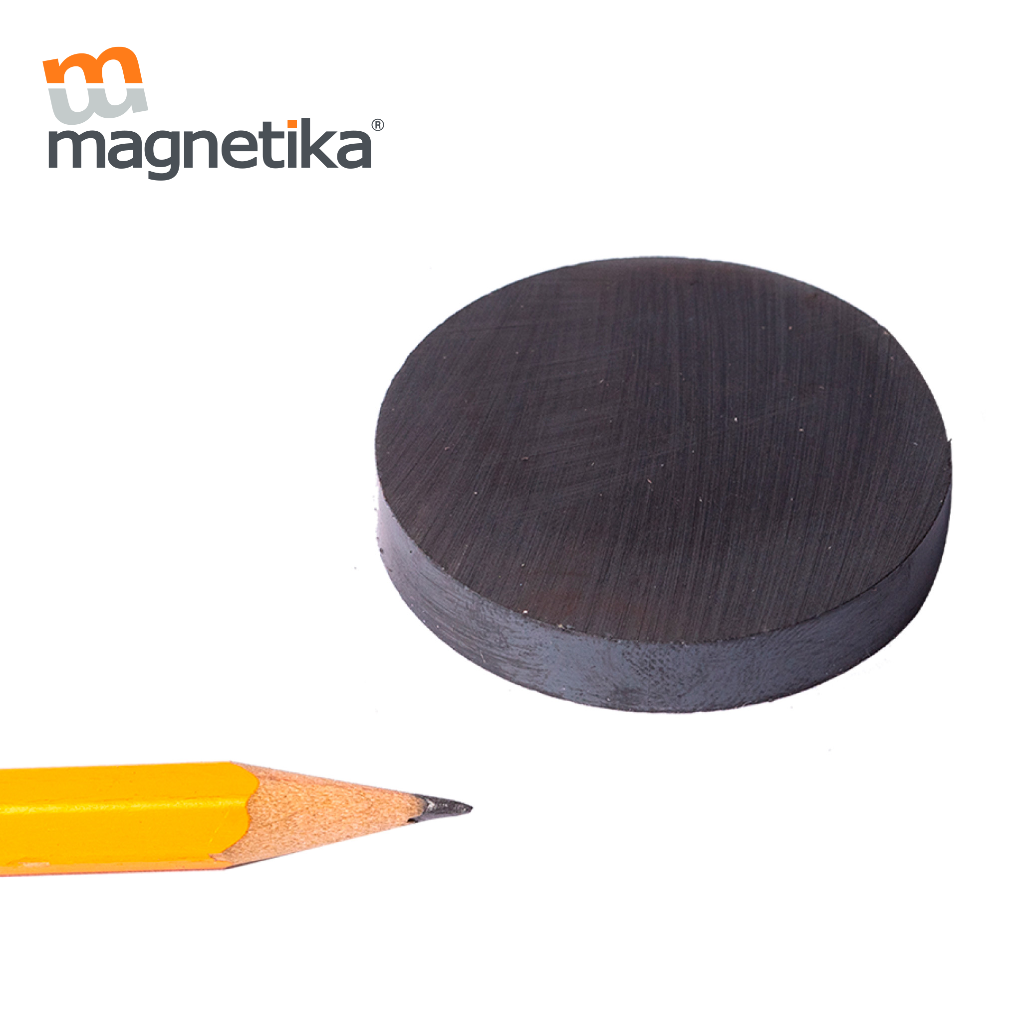 Iman De Ferrita Ceramica Disco 1.5" X 0.25"