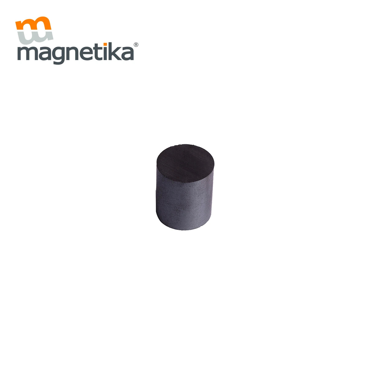 Imán de Ferrita Cerámica Disco 0.866 x 1 in