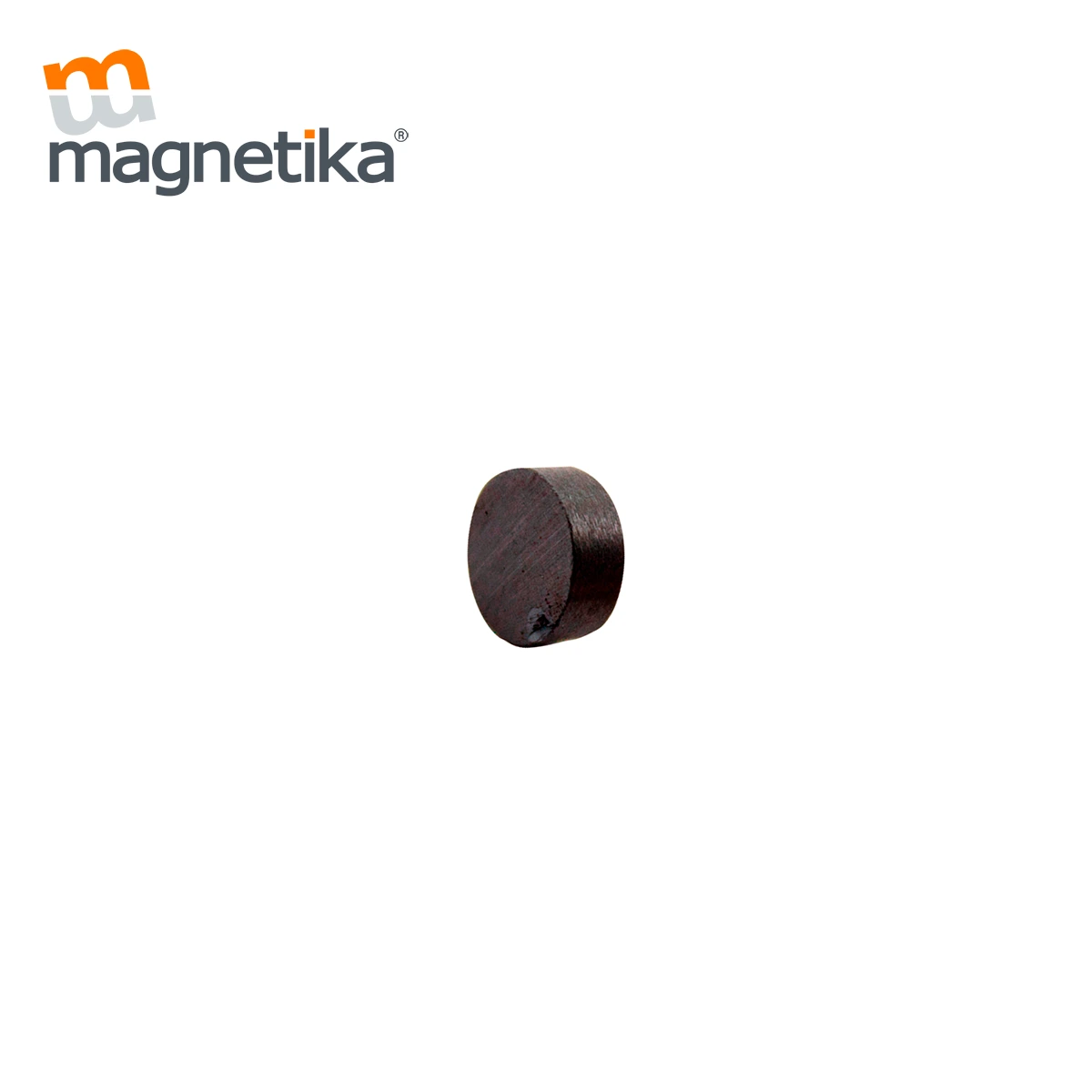 Imán de Ferrita Cerámica Disco 0.312 x 0.125 in