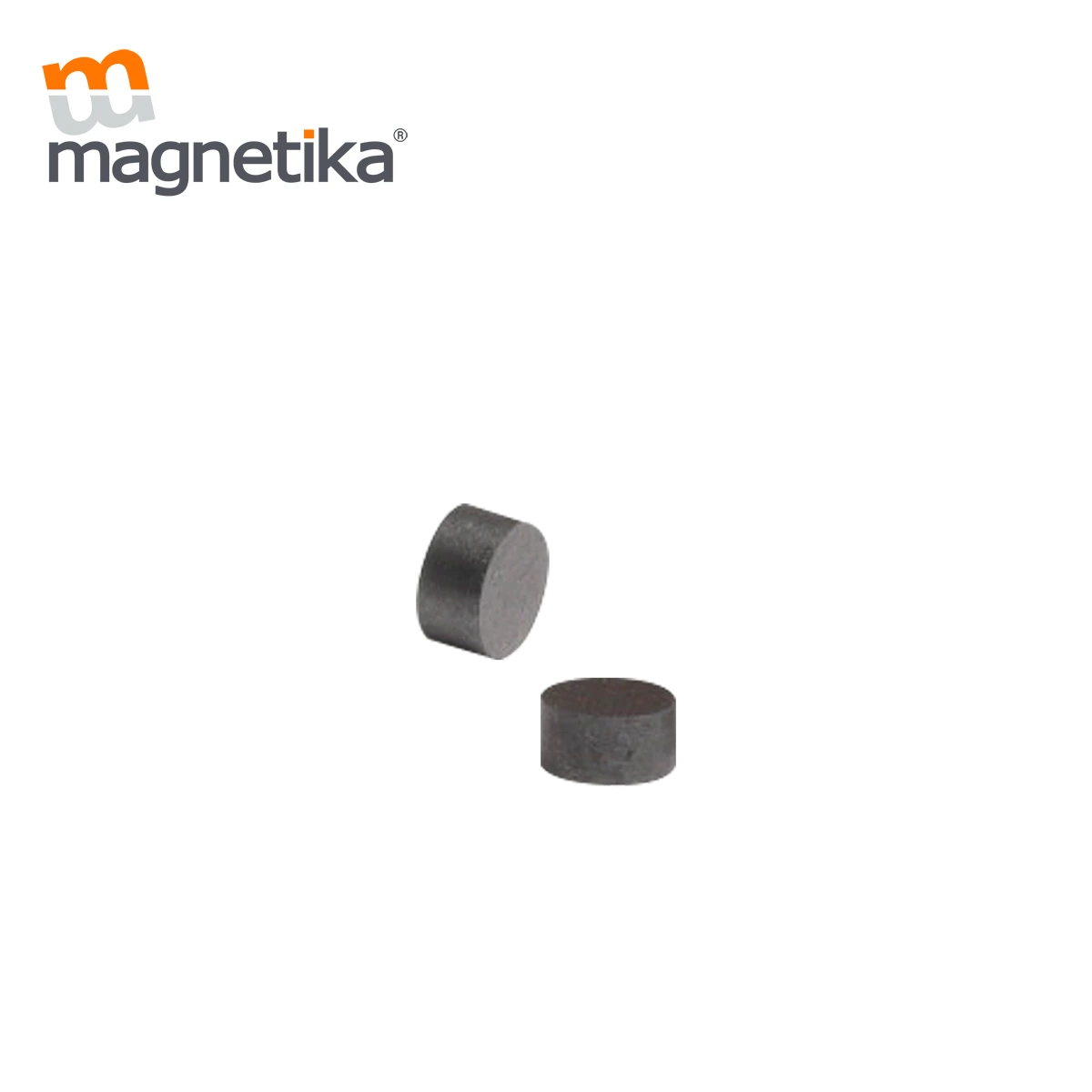 Imán de Ferrita Cerámica Disco 0.118 x 0.06 in