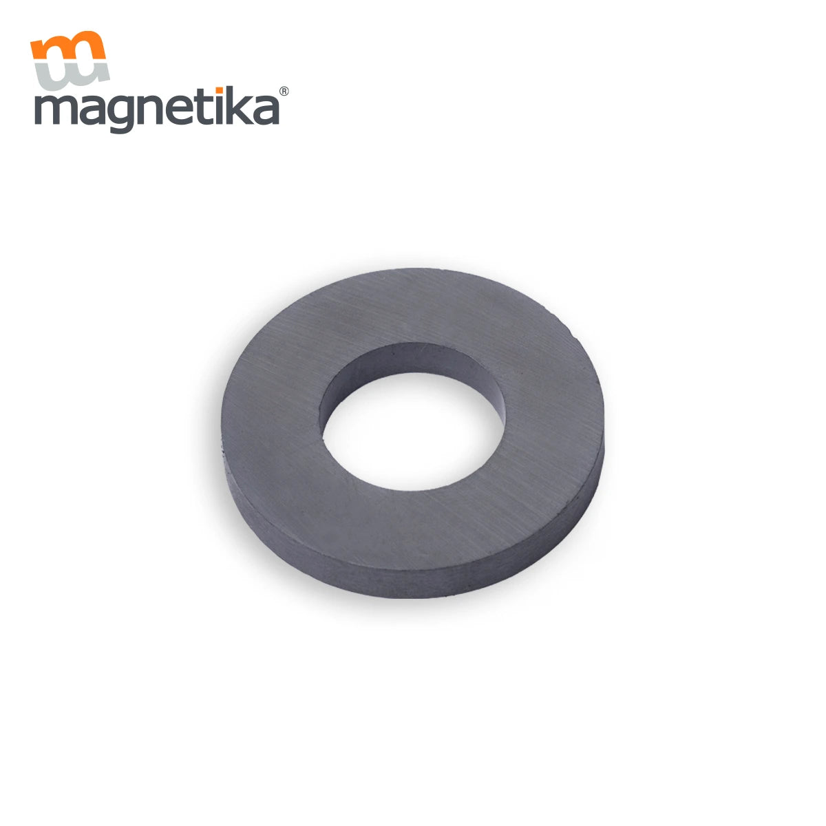 Imán de Ferrita Cerámica Anillo 1.750 x 0.875 x 0.225 in