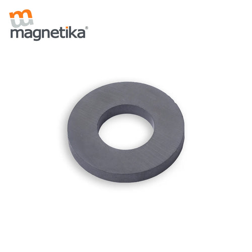 Imán de Ferrita Cerámica Anillo 1.750 x 0.875 x 0.225 in