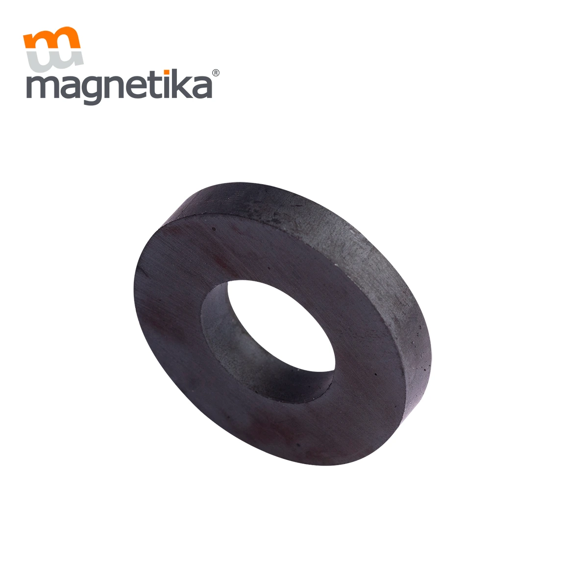 Imán de Ferrita Cerámica Anillo 1.770 x 0.866 x 0.314 in