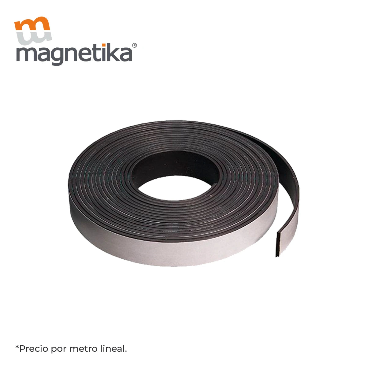 Cinta Magnética Adhesiva 25.4mm x 1.52mm (1 metro)