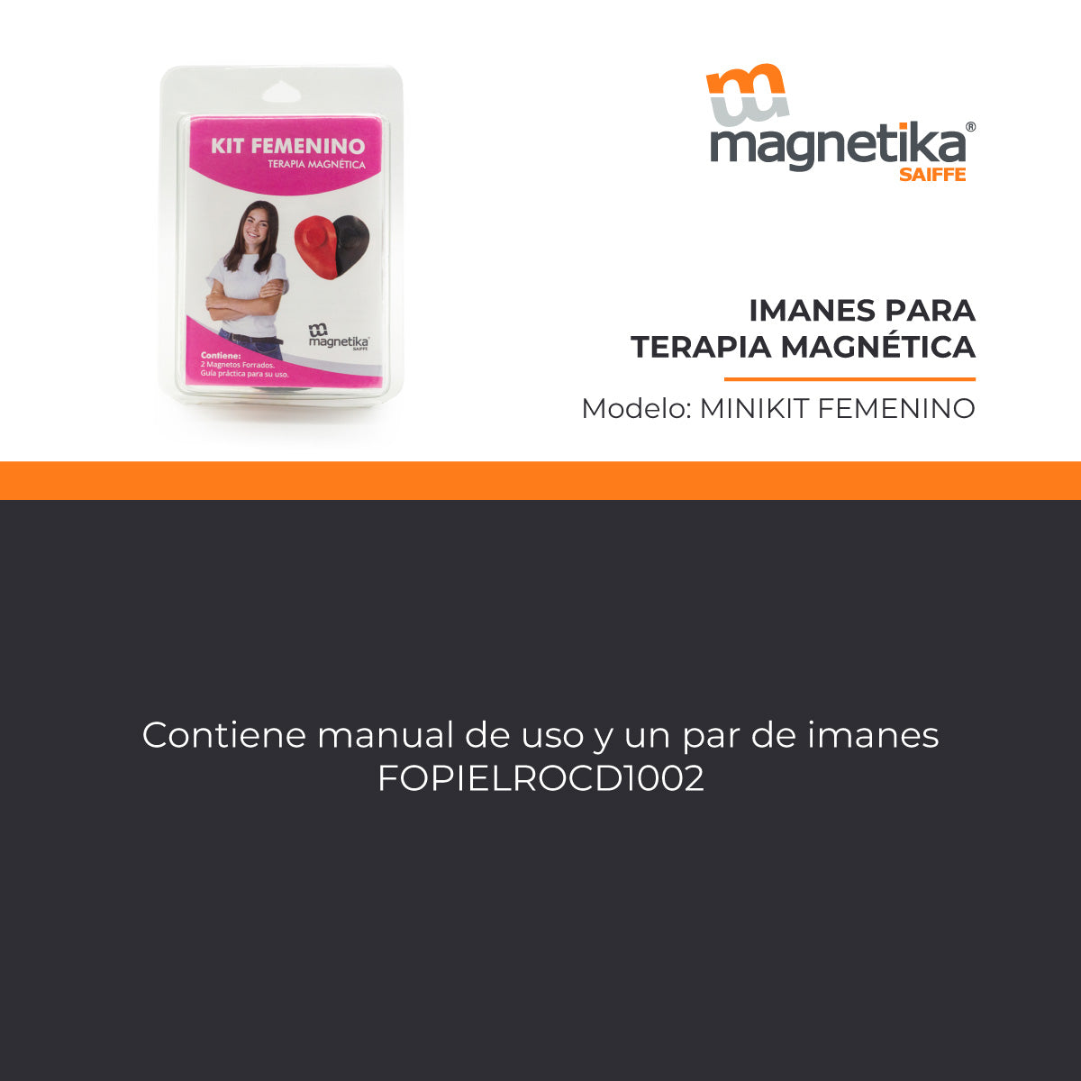 Minikit Femenino (con 2 imanes)