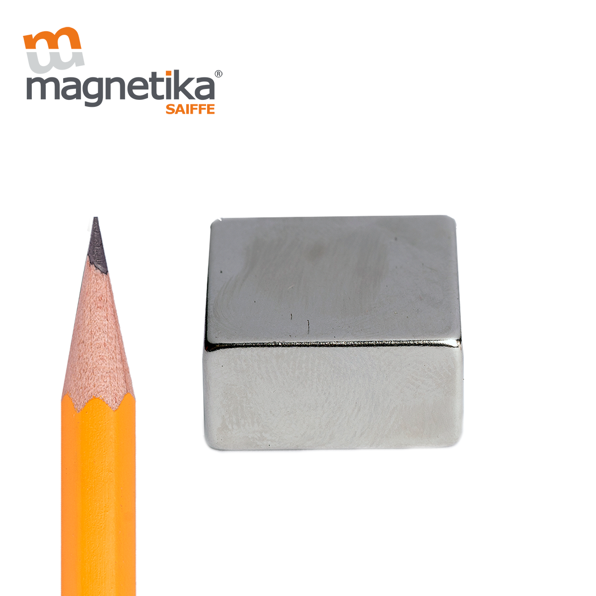 Iman De Neodimio Block 1" X 1" X 0.5"