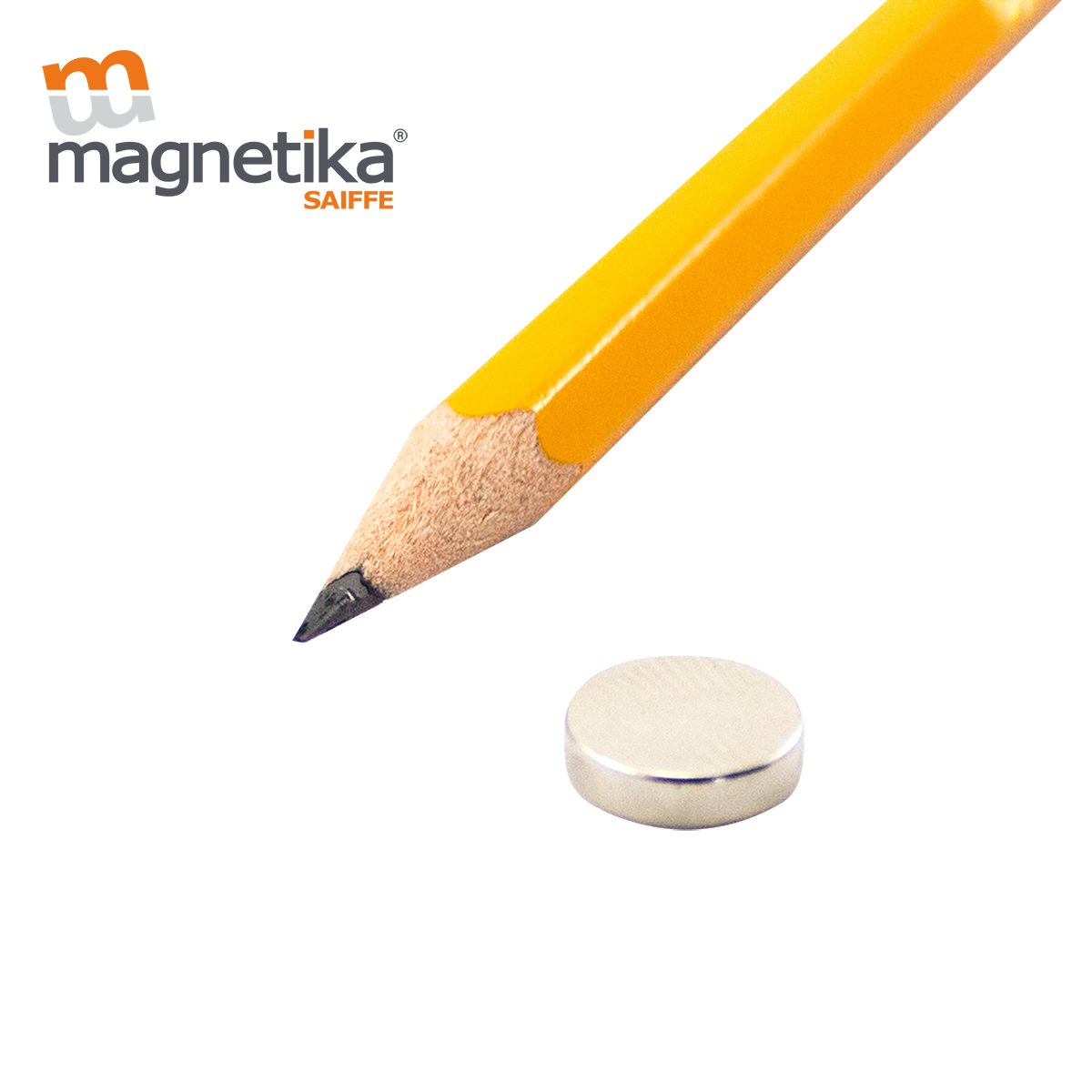 Iman De Neodimio Disco 0.375" X 0.1"