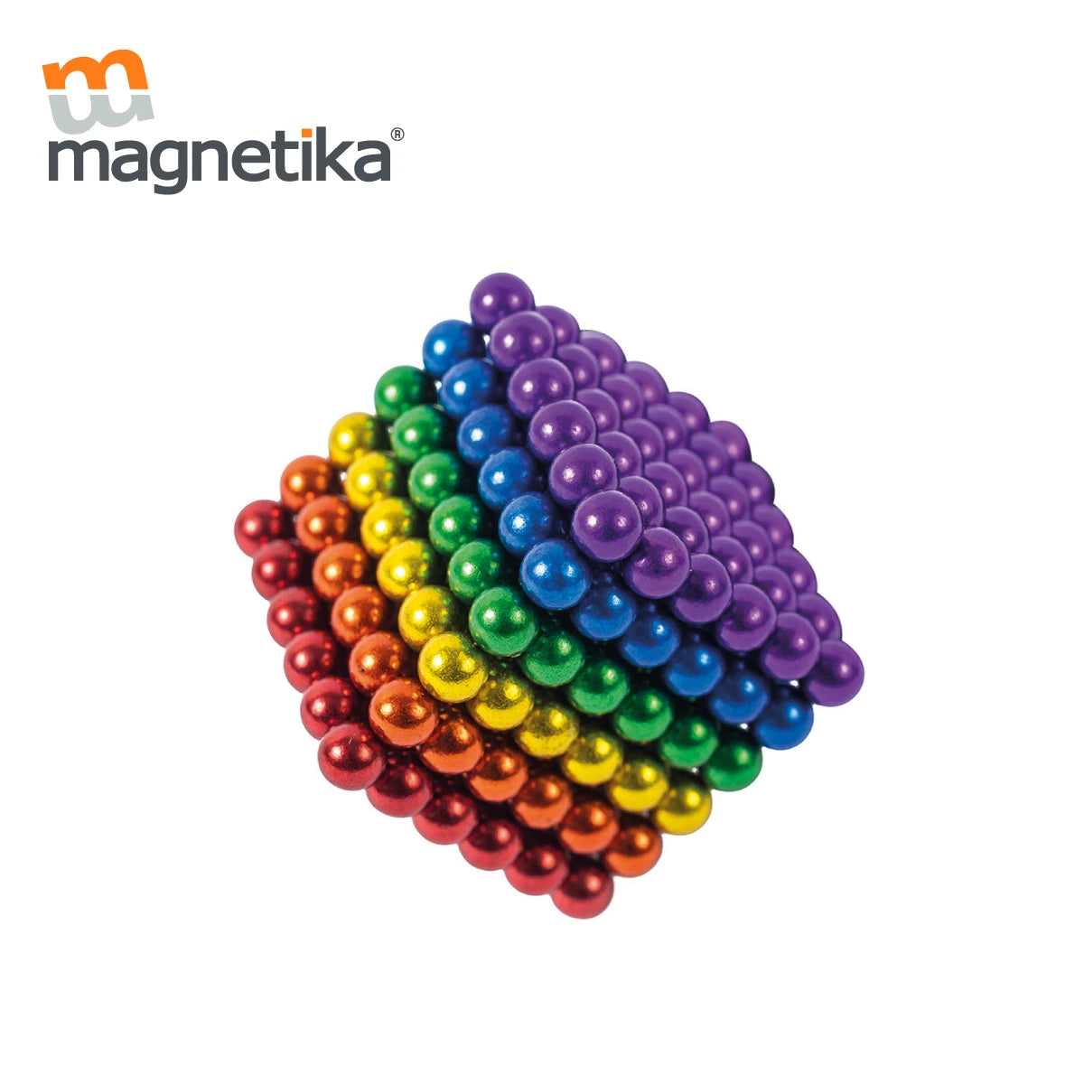 Cubo de Esferas Magnéticas de Colores 5mm (219 piezas)