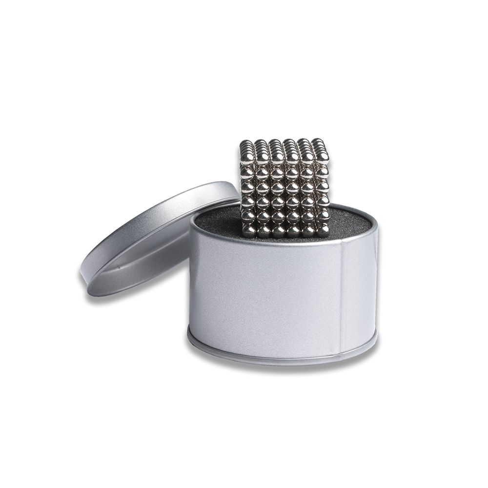 Cubo De Esferas Magneticas (Niquel) 5mm (219 Piezas)