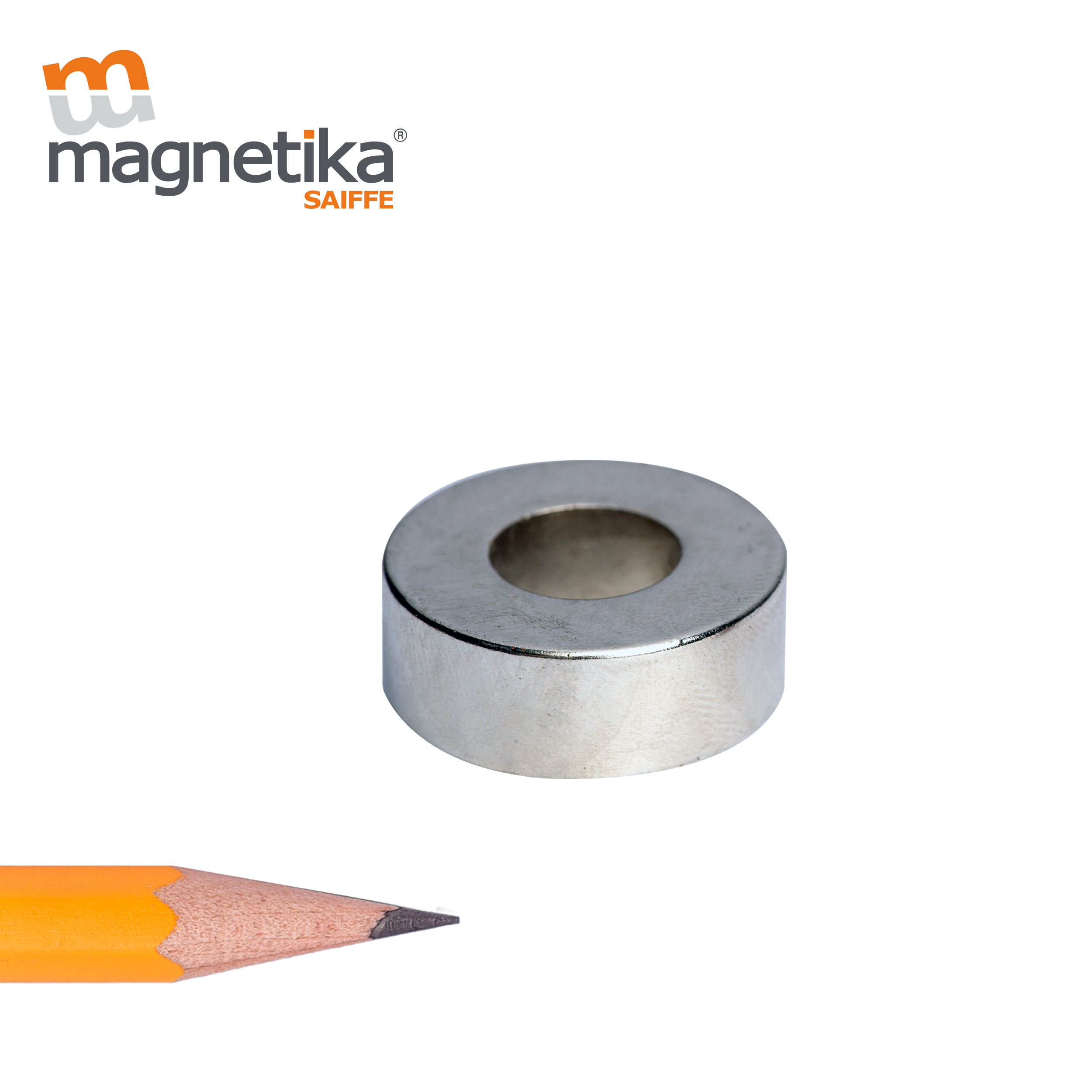 Iman De Neodimio Anillo 1.06" X 0.393"