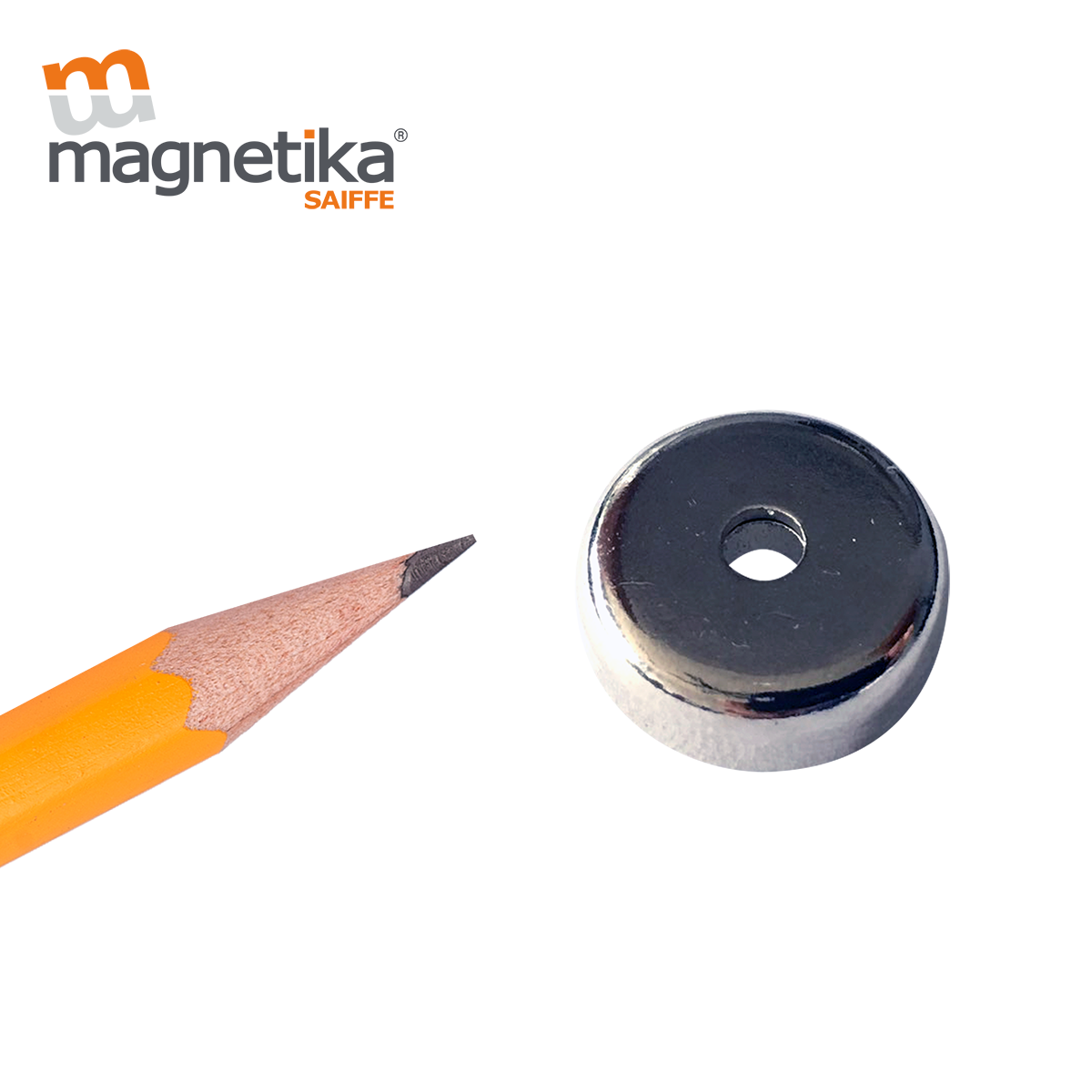 Pod Magnetico Con Iman De Neodimio 16mm x 5mm