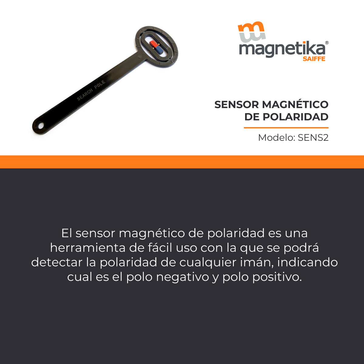 Sensor Mecánico De Polaridad (Negro)