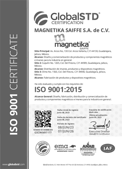 Certificado ISO